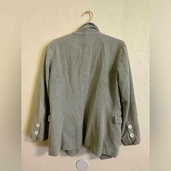 Mint Corduroy Blazer - Picture 2 of 3